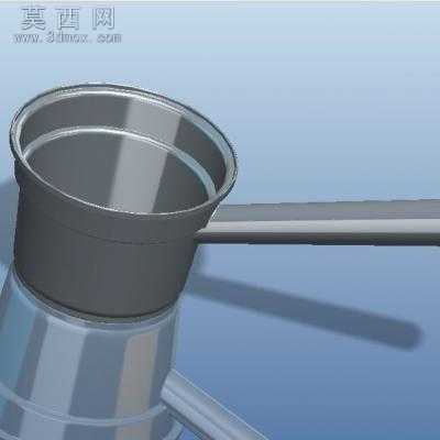 塑料水瓢 3D模型