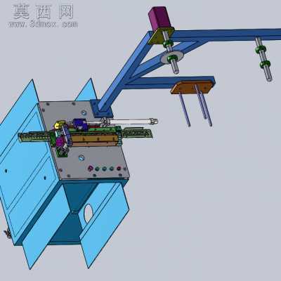 自动端子裁PIN机 3D模型