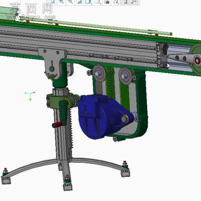 迷你输送机 3D模型