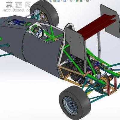 FSAE赛车 3D模型