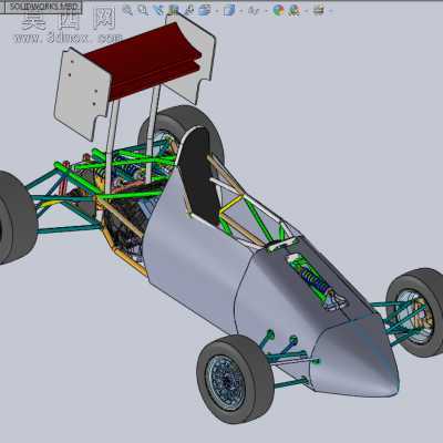 FSAE赛车 3D模型