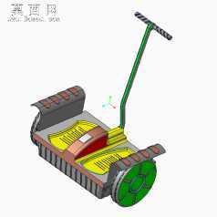 智能代步车 3D模型