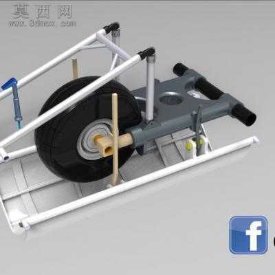 飞机起落架机总成 3D模型