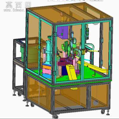自动化转盘铆压机、铆接机 3D模型