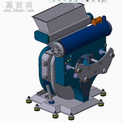 细切过滤装置 3D模型