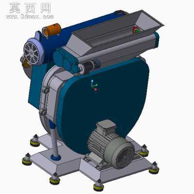 细切过滤装置 3D模型