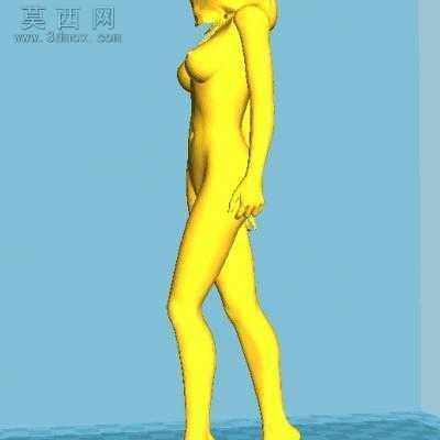 美女模型 3D模型