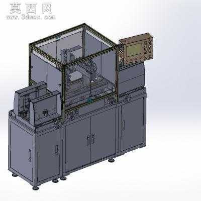 全自动PCB板六头贴标机 3D模型