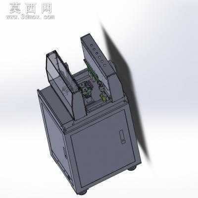 全自动PCB板六头贴标机 3D模型