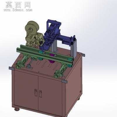 全自动PCB板六头贴标机 3D模型