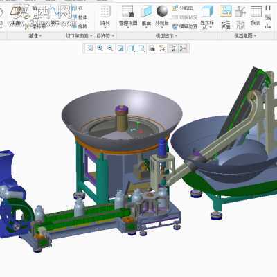 玻璃瓶医药瓶全自动灌装生产线 3D模型