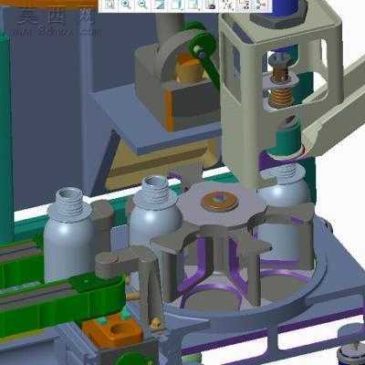 玻璃瓶医药瓶全自动灌装生产线 3D模型