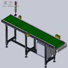 2500输送线、自动化输送机 3D模型