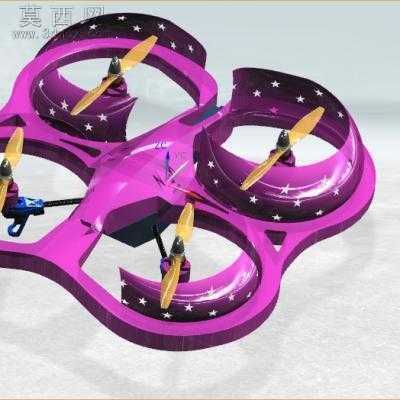 幻影四轴飞行器 3D模型