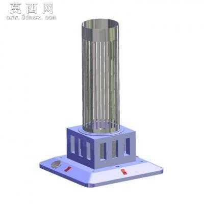 多功能取暖器(3D模型+说明书+视频+工程图) 3D模型