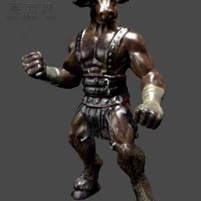 牛头人、半人半牛怪 3D模型