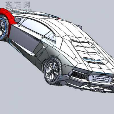 ��������Aventador LP700-4�ܳ� 3Dģ��