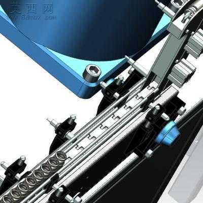 铝制药罐给料机 3D模型