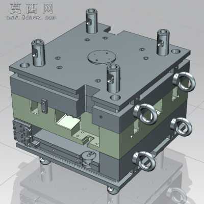 轮毂模具、注塑模具设计 3D模型