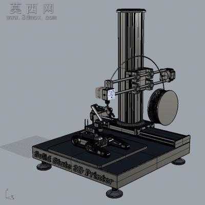 固态3D打印机 3D模型