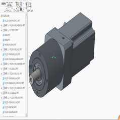 PL120行星减速机 3D模型