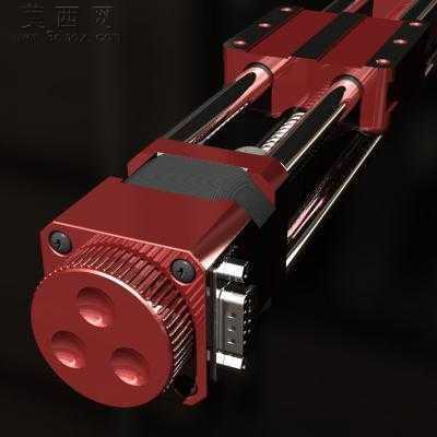 线性模组、CNC直线运动机构 3D模型