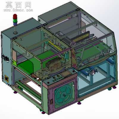 ����ʽֽ�а�Ĥ�����Ǳ��Զ�ֽ�а�װ�� 3Dģ��