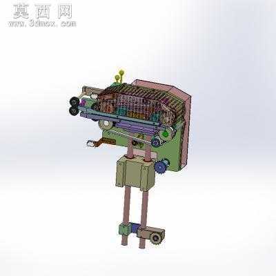 ����ʽֽ�а�Ĥ�����Ǳ��Զ�ֽ�а�װ�� 3Dģ��