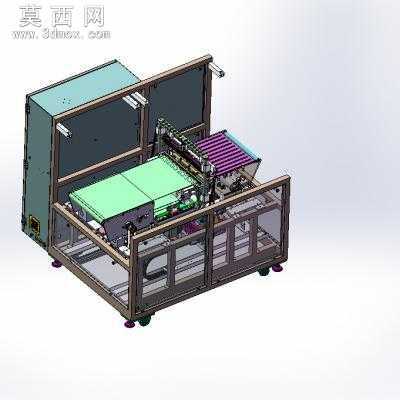 ����ʽֽ�а�Ĥ�����Ǳ��Զ�ֽ�а�װ�� 3Dģ��