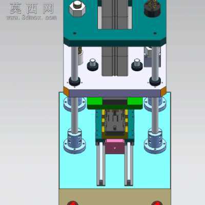 气动铆压机 3D模型