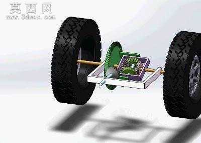 差速器模型及运动仿真 3D模型