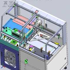 高速边封机 3D模型