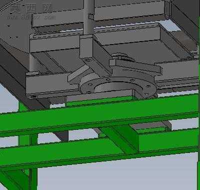 旋转工作台 3D模型