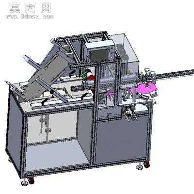 自动化折箱机 3D模型