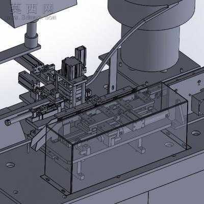 光纤连接器组装机 3D模型