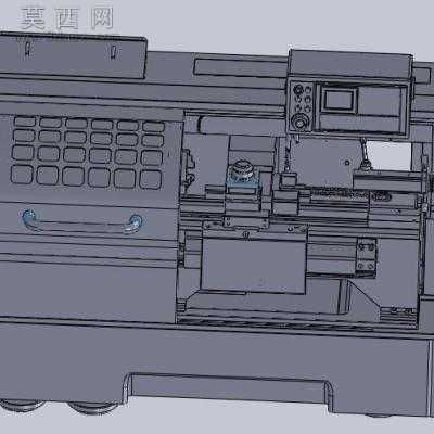 数控车床 3D模型