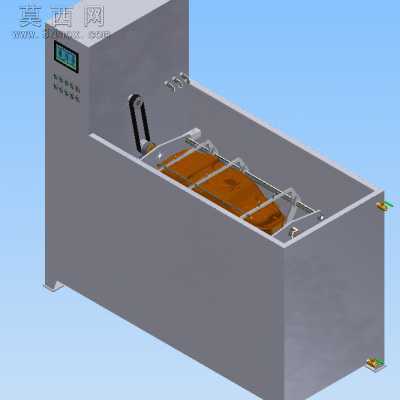 焊接的汽油箱密封性测试机 3D模型,idw