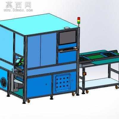 4轴机械手自动组装机 3D模型