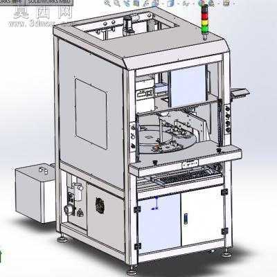 全自动打螺丝机SW模型 3D模型