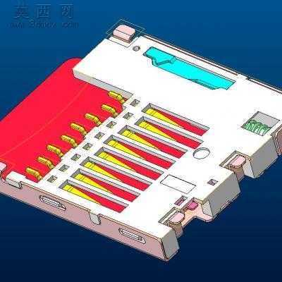 T_flash卡组件 3D模型