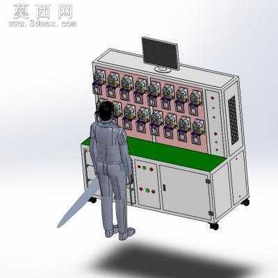 仪表测试机柜 3D模型
