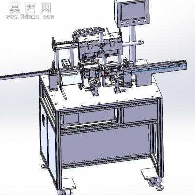 电气元件自动电性能检测机电测机 3D模型