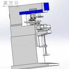 单色移印机+双色移印机 3D模型
