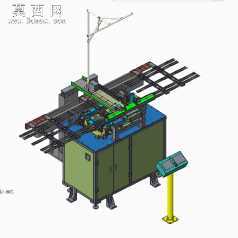 钣金件激光焊接机双激光头焊接 3D模型