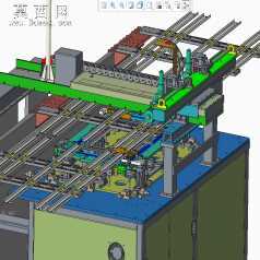 钣金件激光焊接机双激光头焊接 3D模型