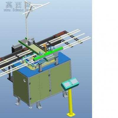 钣金件激光焊接机双激光头焊接 3D模型