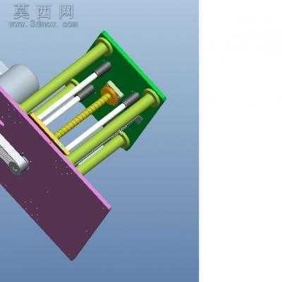 双工位顶升供料机 3D模型