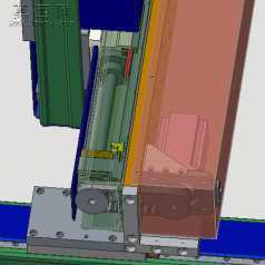 伺服阀点胶机、非标三轴点胶机 3D模型