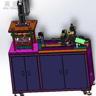 铝塑膜自动冲壳机、成型机 3D模型