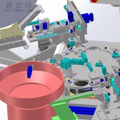五金件自动组装机 3D模型